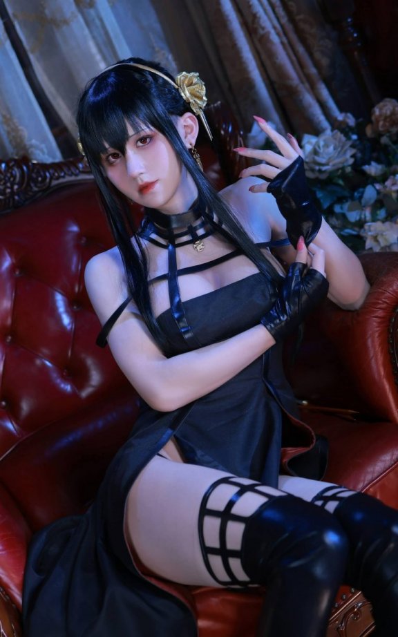 桜满三时cos约尔福杰 | 桜满三时_间谍×过家家·约尔礼服cos [45P-446MB]