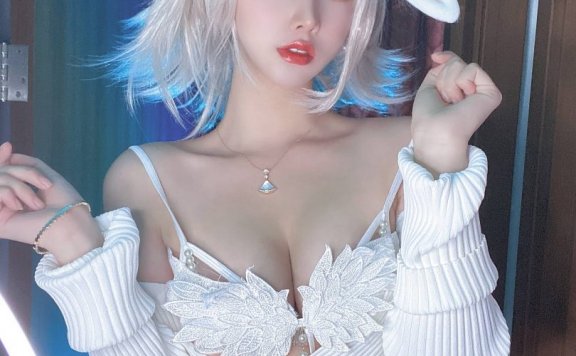 过期米线线喵cos兔子小姐 | 过期米线线喵_兔子小姐·白色毛衣cos [52P1V-379MB]