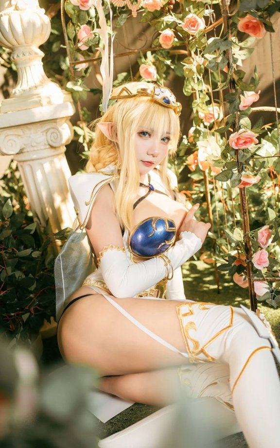 是一只熊仔吗cos精灵 | 是一只熊仔吗_Elf Village·精灵cos作品 [7P-30MB]