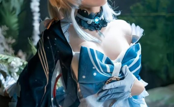 原神·珊瑚宫心海COSPLAY赏析:蠢沫沫精湛的COS还原