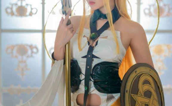 瓜希酱cos瓦尔基里 | 瓜希酱_Fate/Grand Order·瓦尔基里cos [12P-50MB]