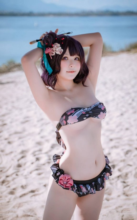 w百合欧皇子w cos葛饰北斋 | w百合欧皇子w_FGO·葛饰北斋 泳装cos [21P-239MB]