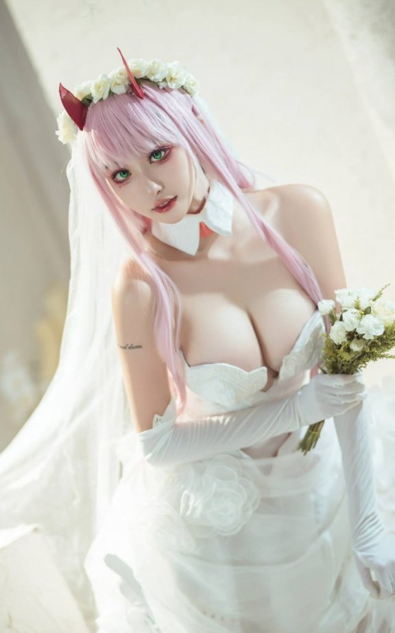 沧霁桔梗cos零二 | 沧霁桔梗_DARLING in the FRANXX·零二cos [16P-123MB]