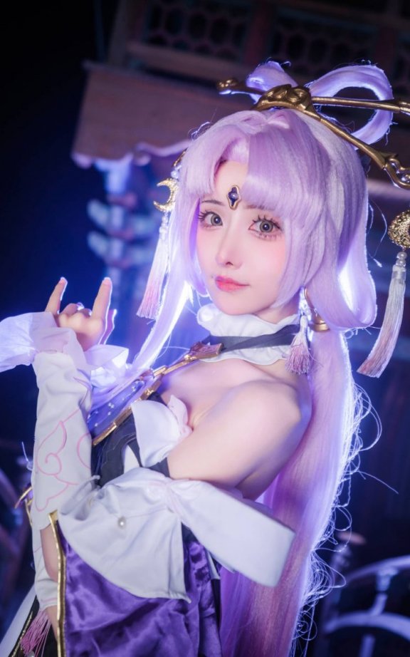 紫氯氯cos符玄 | 紫氯氯_崩坏星穹铁道·符玄cos作品 [18P-40MB]