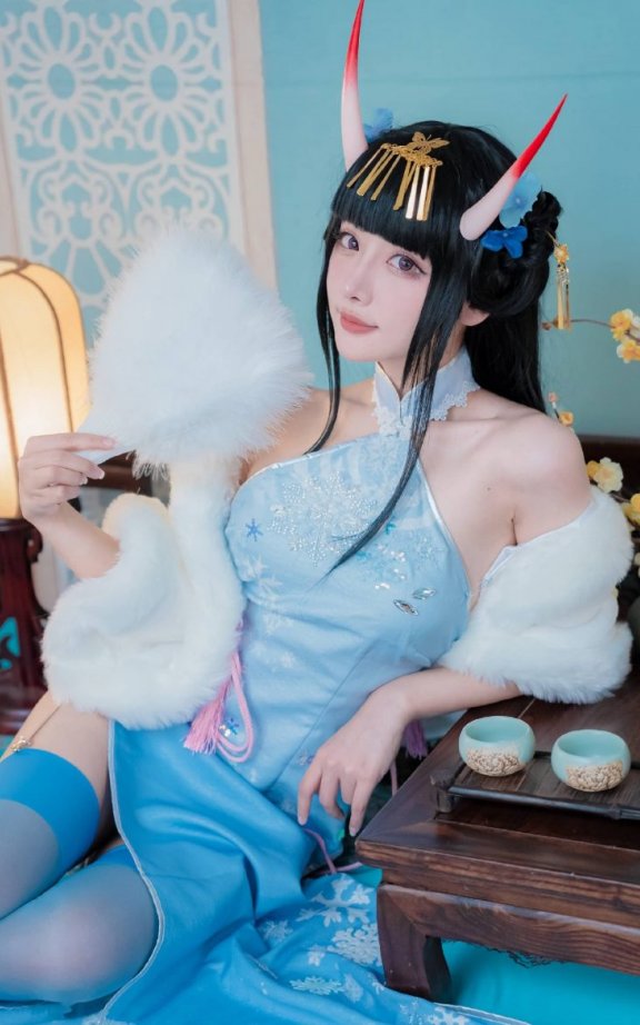 紫氯氯cos能代 | 紫氯氯_碧蓝航线·能代 旗袍cos作品 [18P-39MB]