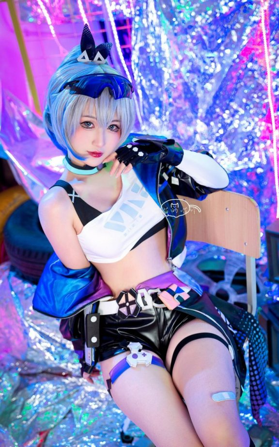 喵喵的喵吖cos银狼 | 喵喵的喵吖_崩坏星穹铁道·银狼cos作品 [12P-104MB]