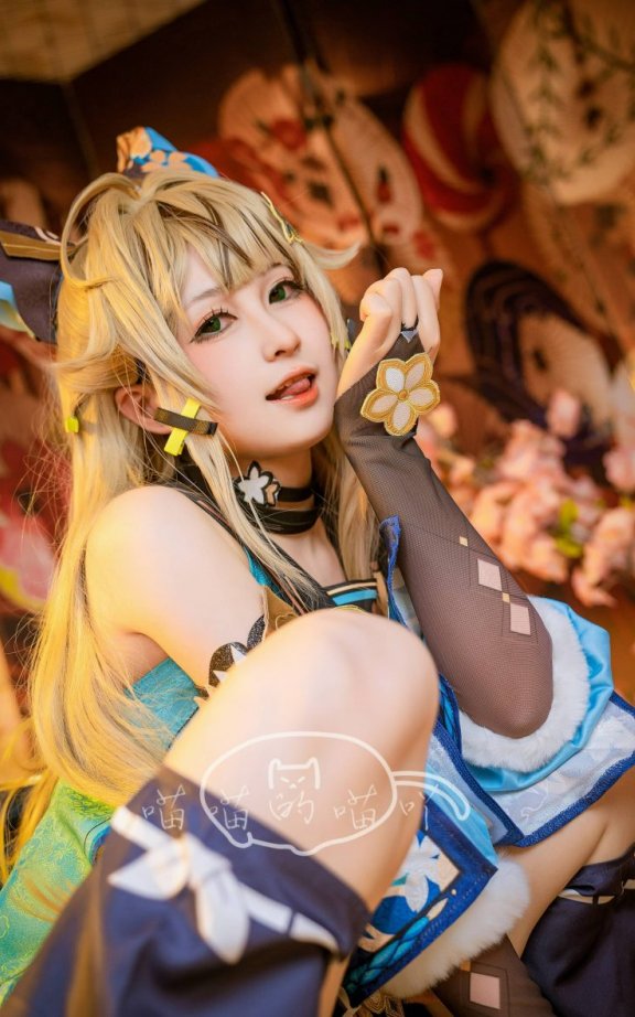 喵喵的喵吖cos绮良良 | 喵喵的喵吖_原神·猫娘绮良良cos作品 [27P-179MB]