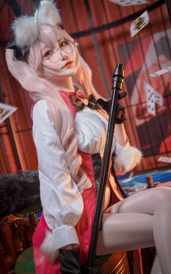 彩芸_Nebula cos高扬斯卡娅 | 彩芸Nebula_FGO·光之高扬斯卡娅cos [15P-25MB]