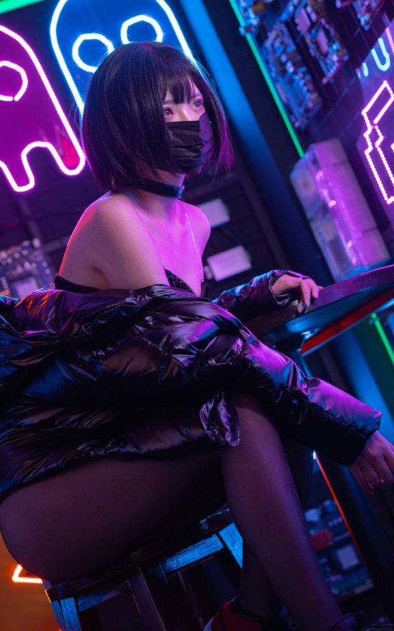 疯猫ss cos赛博少女 | 疯猫ss_赛博朋克·赛博少女cos作品 [40P-832MB]