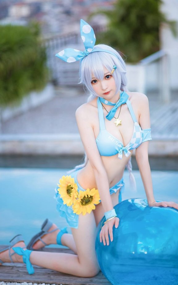 南宫cos琪亚娜 | 南宫_崩坏3·琪亚娜 泳装cos作品 [21P-226MB]