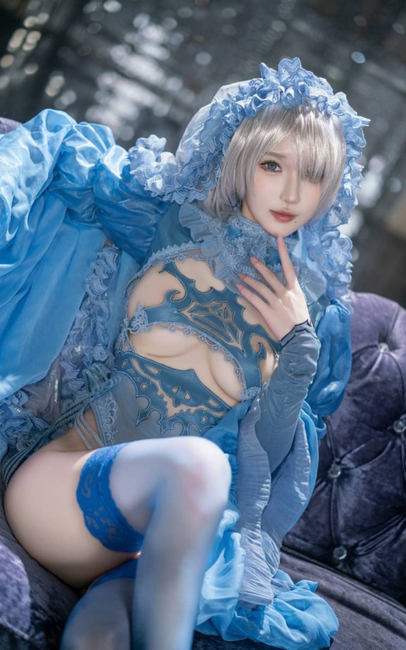 阿包也是兔娘cos 2B | 阿包也是兔娘_机械纪元·冰雪2B cos [42P-639MB]