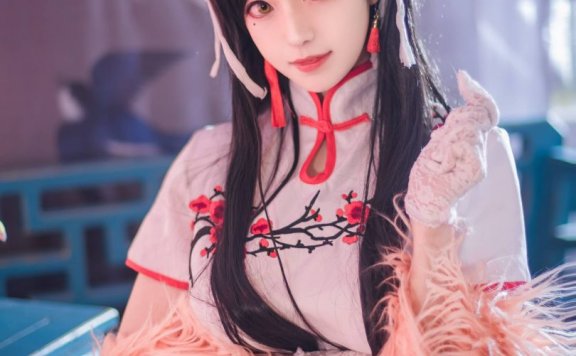 Shika小鹿鹿cos爱宕 | Shika小鹿鹿_碧蓝航线·爱宕旗袍cos作品 [30P-66MB]