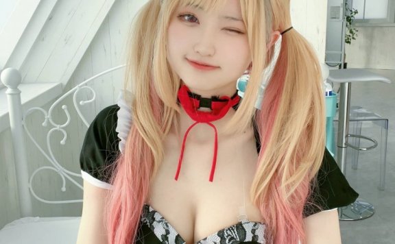 千阳(ちよ)cos海梦 | 千阳快起床_更衣人偶·喜多川海梦cos [14P-97MB]