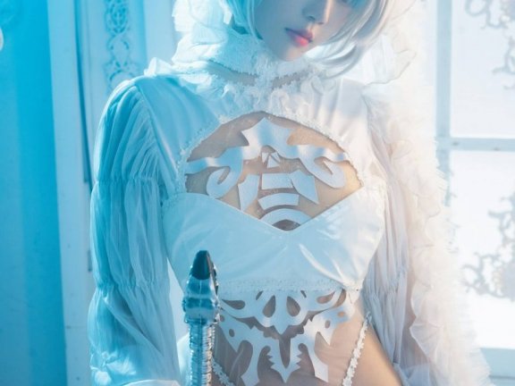 桜桃喵cos 2B | 桜桃喵_尼尔机械纪元·2B花嫁cos作品 [69P-1.59GB]