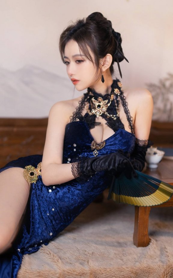 Shika小鹿鹿cos_旗袍系列 | Shika小鹿鹿_旗袍系列·烽火经年cos [24P2V-323MB]