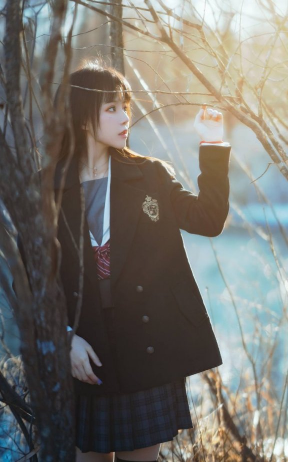 桜桃喵cos_融雪 | 桜桃喵_JK系列·融雪cos作品 [14P-405MB]