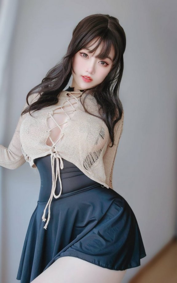 女主K cos_初秋穿搭 | 女主K_初秋穿搭·毛衣+丝裙cos [113P1V-587MB]