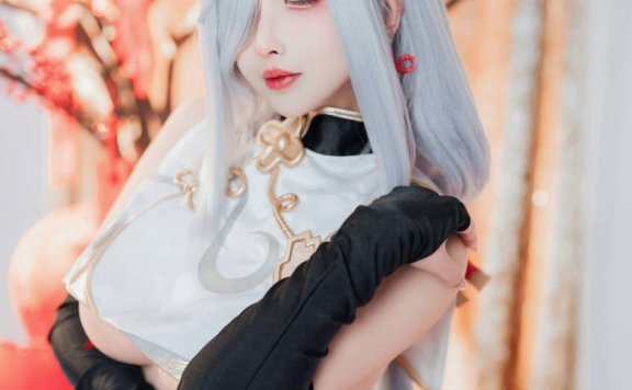 肉扣热热子cos申鹤 | rioko凉凉子_原神·申鹤同人旗袍cos [41P6V-1.50GB]