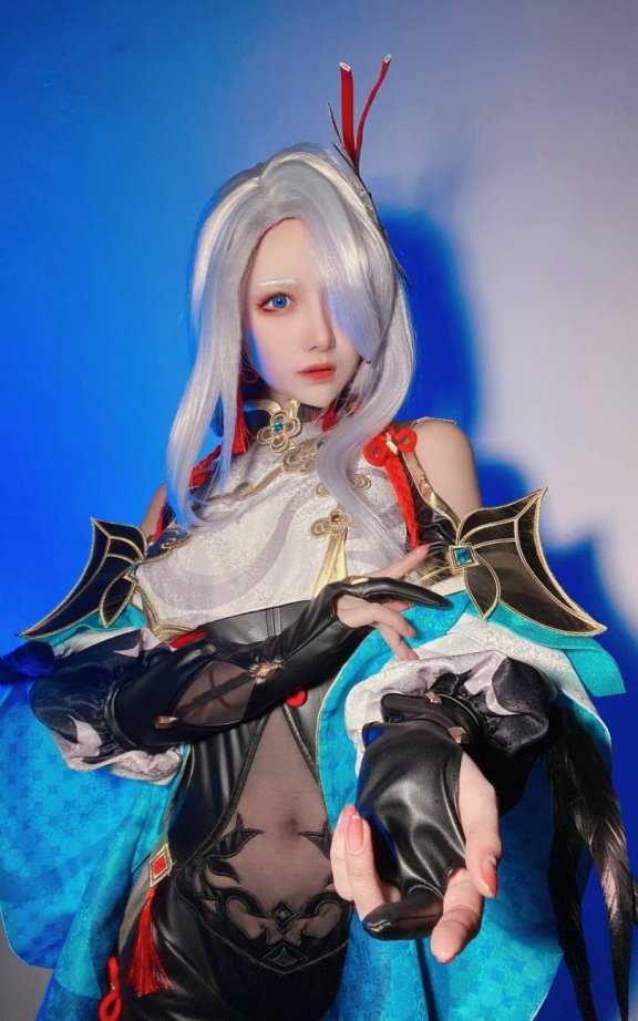 Shika小鹿鹿cos申鹤 | Shika小鹿鹿_自拍·申鹤+能代cos [70P-200MB]