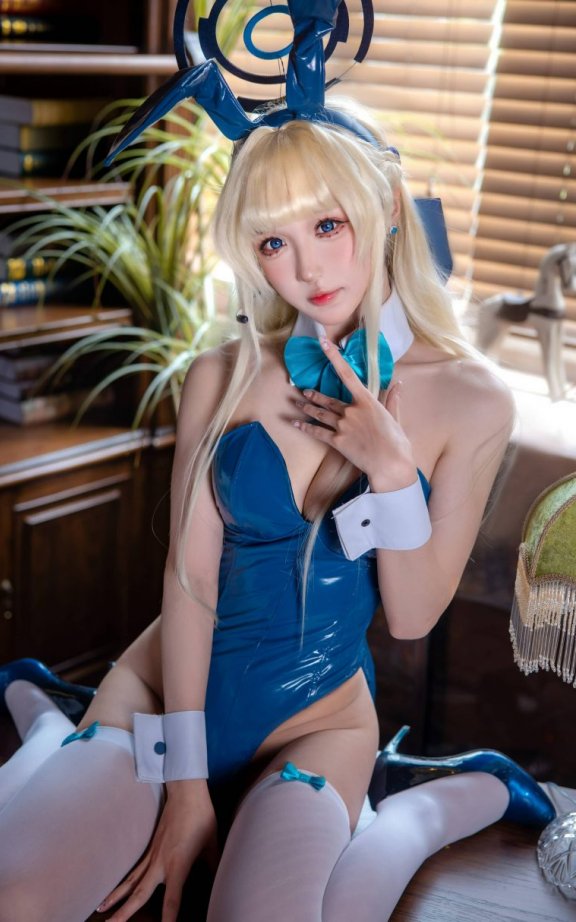 阿包也是兔娘cos飞鸟马时 | 阿包也是兔娘_蔚蓝档案·飞鸟马时cos [30P-610MB]