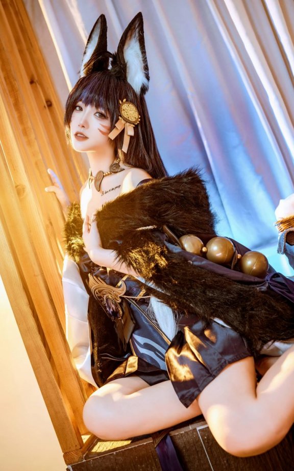 桃良阿宅cos武藏 | 桃良阿宅_碧蓝航线·武藏cos作品 [44P-288MB]