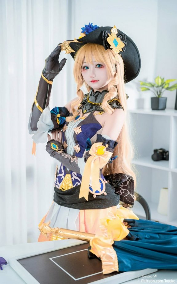 Kuuko W cos娜维娅 | Kuuko W_原神·娜维娅cos作品 [44P-180MB]