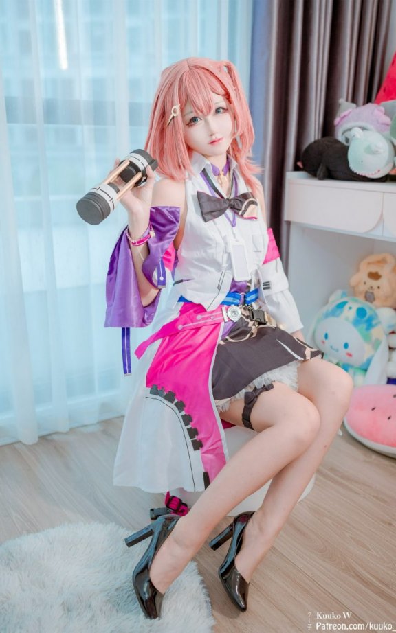 Kuuko W cos艾丝妲 | Kuuko W_崩坏星穹铁道·艾丝妲cos [20P-71MB]