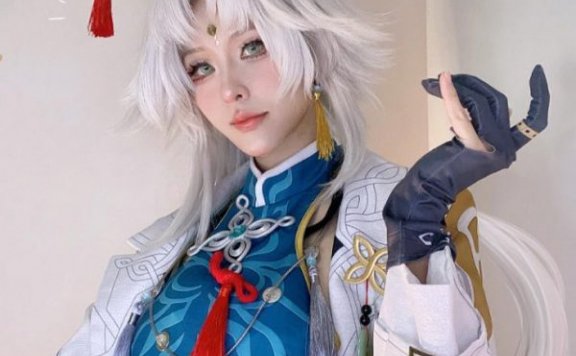 Coser NeSan化身星穹铁道飞霄,演绎天击将军的酷帅与性感
