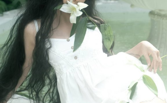 蠢沫沫cos仲夏少女|蠢沫沫_ 仲夏少女·白吊带裙cos作品[36P-432MB]