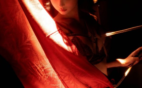 蠢沫沫cos绳缚女孩|蠢沫沫_ 绳缚女孩·红色比基尼cos作品[23P-245MB]