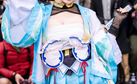 风真再临·剑指人心:Suzuran风真伊吕波cos惊艳FF-44全场