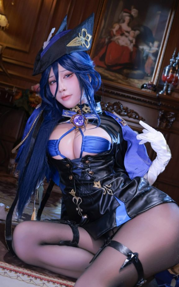 水淼aquaCOS克洛琳德|水淼aqua_原神·克洛琳德cos[260P-1.24GB]