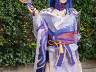 Coser BANちゃん完美演绎原神·雷电将军，惊艳池袋阳光城