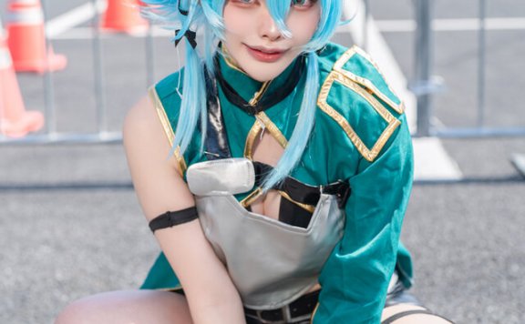 水羽えと猫耳朝田诗乃COS:AnimeJapan2025掀起二次元狂潮