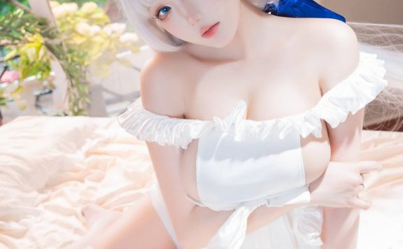 瓜希酱cos光辉|瓜希酱_碧蓝航线·光辉女仆版cos作品[12P-20MB]