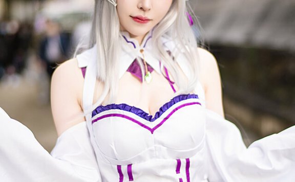 银发半精灵的纯爱降临：NouTei艾米莉亚COS迷倒台北FF！