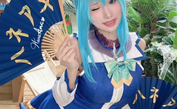 雨波_HaneAmeCOS阿克娅|雨波HaneAme_水之女神·阿克娅cos作品