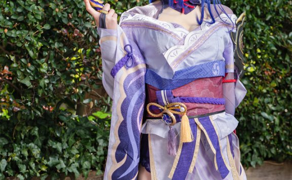 Coser BANちゃん完美演绎原神·雷电将军，惊艳池袋阳光城
