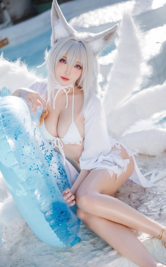 瓜希酱cos信浓|瓜希酱_碧蓝航线·信浓泳装cos作品[100P-322MB]