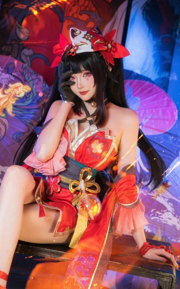 瓜希酱cos花火|瓜希酱_崩坏星穹铁道·花火cos作品[21P-150MB]