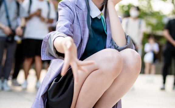 月音月见月村手毬COS：初中部第一偶像C位出道惊艳acosta！