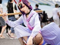 FGO·酒吞童子COS：小楠惊艳演绎水手服与鬼魅的致命诱惑