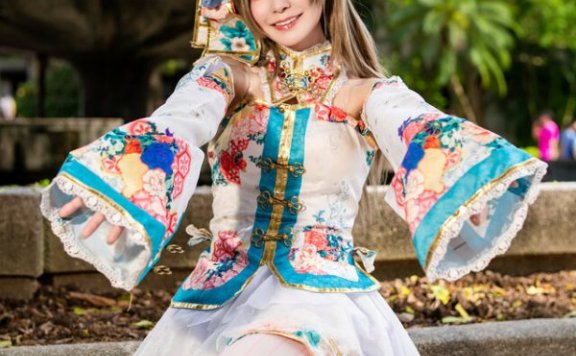 茉夏LoveLive·南小鸟cos甜美治愈,仿佛从动画飞出的本尊