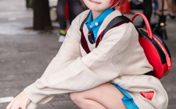 狂三Kurumi闪耀日本桥!机动战士天手让叶cos美貌与热血并存