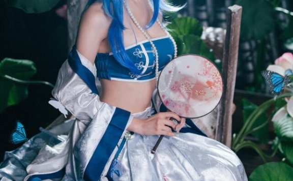 冥咲教科书级的鸣潮·守岸人COS，仙气破屏完美再现角色神韵