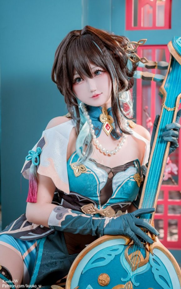 Kuuko W阮·梅cos|Kuuko W_崩坏星穹铁道·阮梅cos作品[47P-203MB]