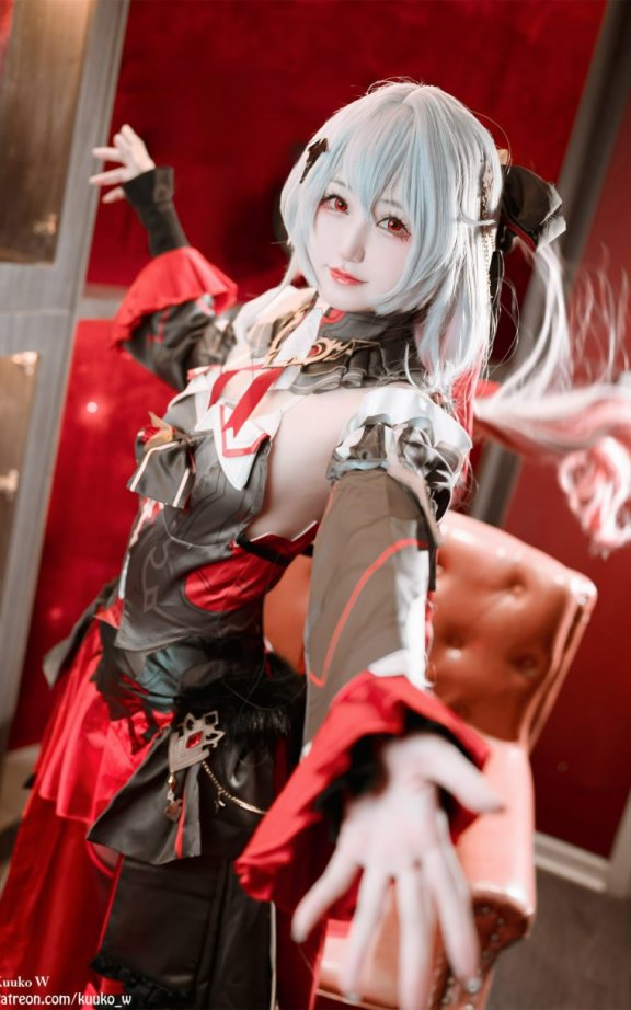 Kuuko_W cos德丽莎|Kuuko W_崩坏3·月下誓约德丽莎cos[36P-226MB]