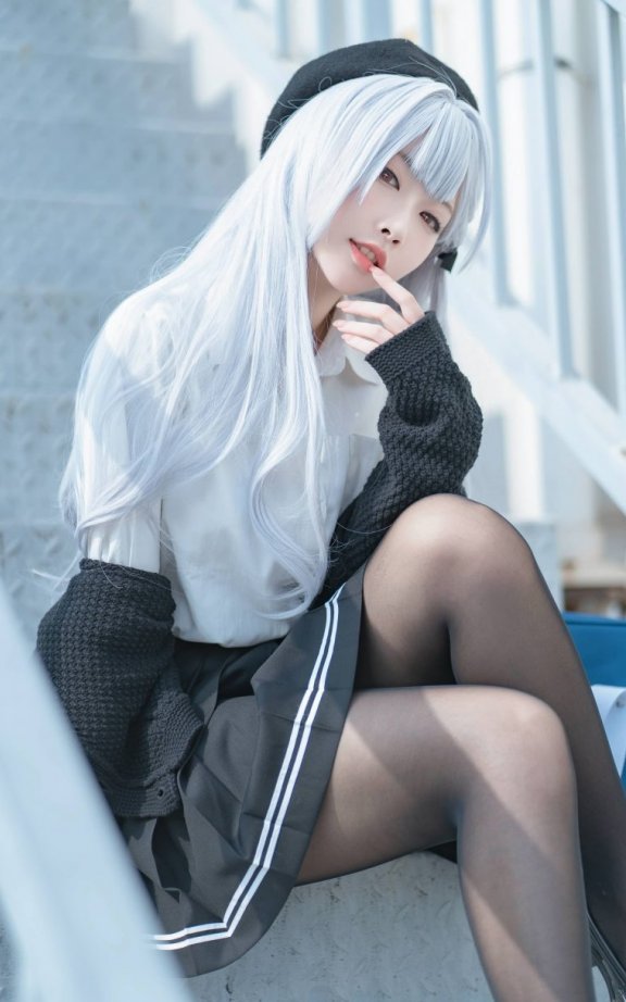 宮本桜cos斯库拉|宮本桜_碧蓝航线·斯库拉JK版cos作品 [21P-452MB]