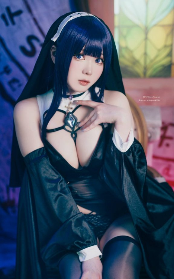 霜月shimo菲伦cos|霜月shimo_丝袜修女·菲伦cos[76P16V-1.63GB]