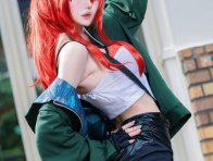 池袋夏日狂欢：百瀬サク完美演绎《彩虹社》雷恩·帕特森COS